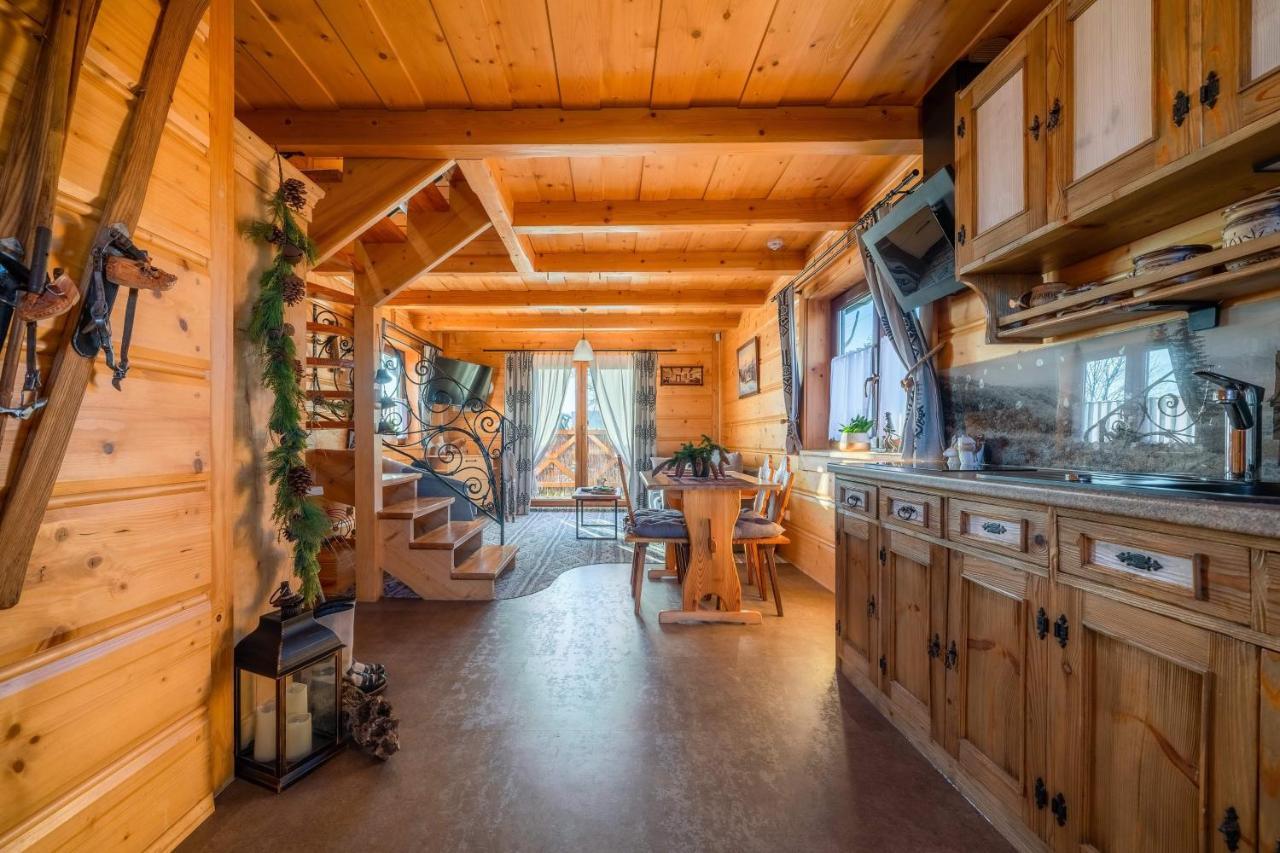 Domki Widokowe Wooden Luxury Chalet & Jacuzzi Зомб Экстерьер фото
