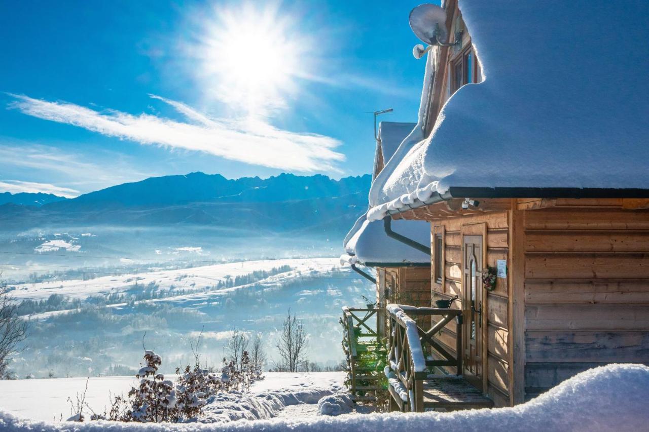 Domki Widokowe Wooden Luxury Chalet & Jacuzzi Зомб Экстерьер фото