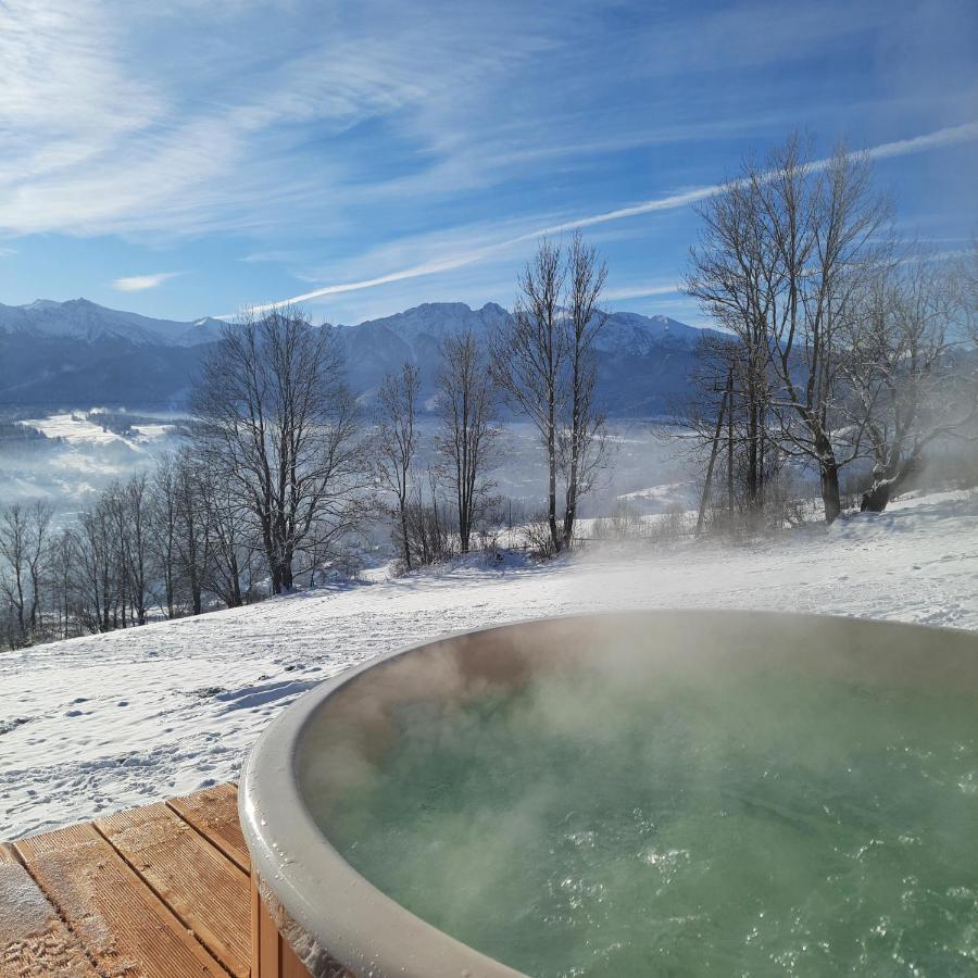 Domki Widokowe Wooden Luxury Chalet & Jacuzzi Зомб Экстерьер фото